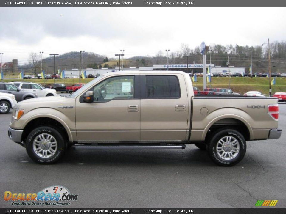 Pale Adobe Metallic 2011 Ford F150 Lariat SuperCrew 4x4 Photo #1