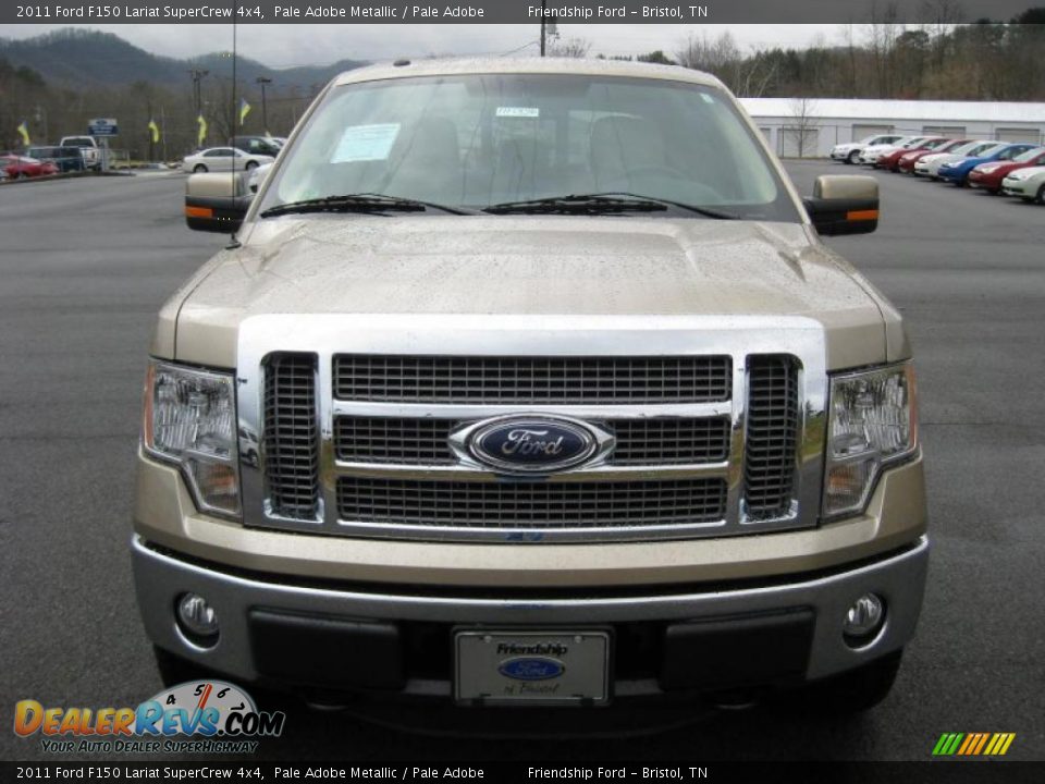 2011 Ford F150 Lariat SuperCrew 4x4 Pale Adobe Metallic / Pale Adobe Photo #3