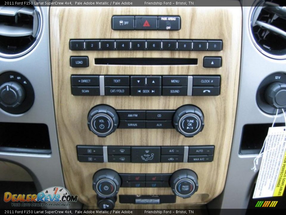 Controls of 2011 Ford F150 Lariat SuperCrew 4x4 Photo #27