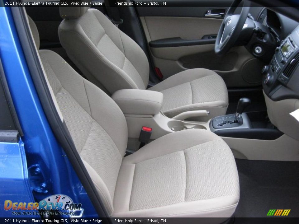 Beige Interior 2011 Hyundai Elantra Touring Gls Photo 18