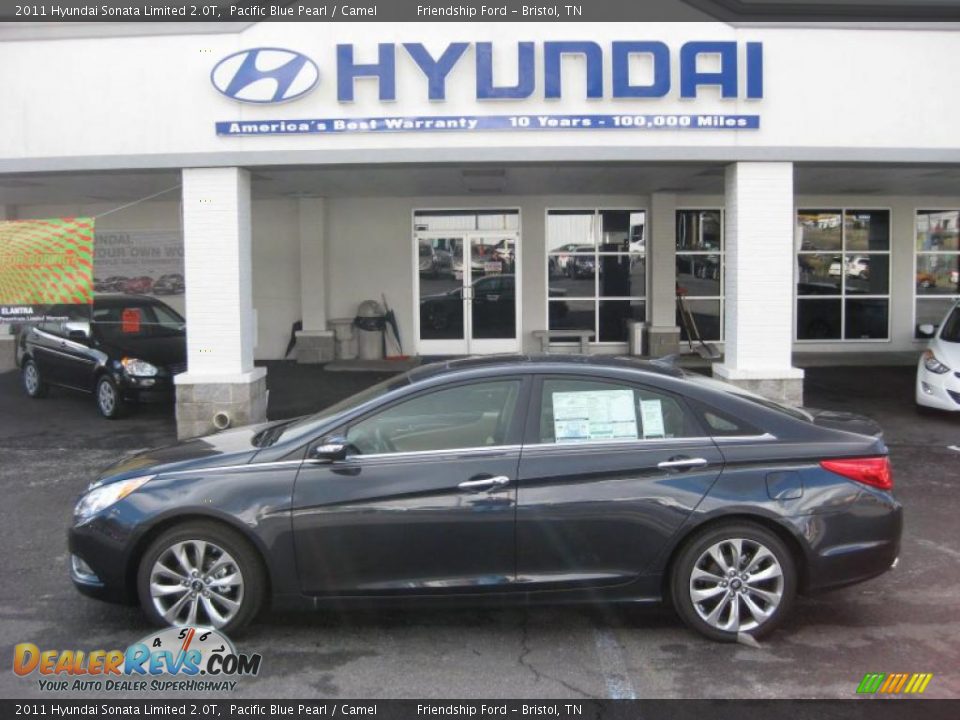 Pacific Blue Pearl 2011 Hyundai Sonata Limited 2.0T Photo #1