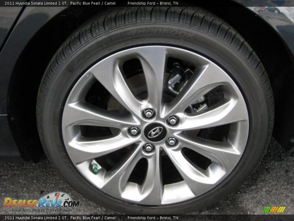 2011 Hyundai Sonata Limited 2.0T Wheel Photo #9