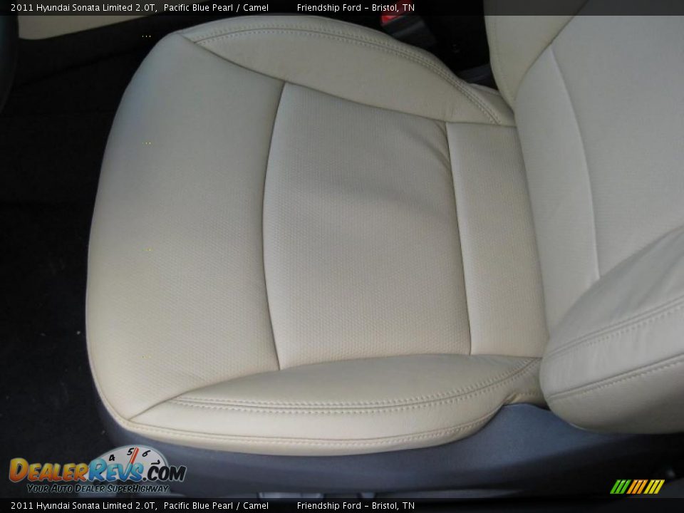 Camel Interior - 2011 Hyundai Sonata Limited 2.0T Photo #13