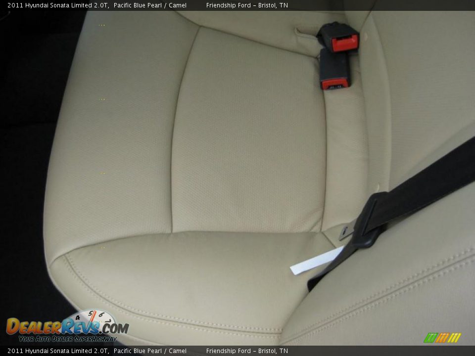 Camel Interior - 2011 Hyundai Sonata Limited 2.0T Photo #16