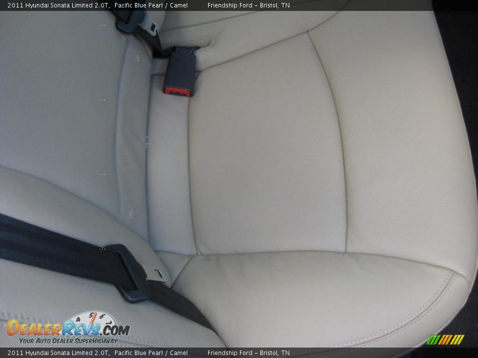 Camel Interior - 2011 Hyundai Sonata Limited 2.0T Photo #22