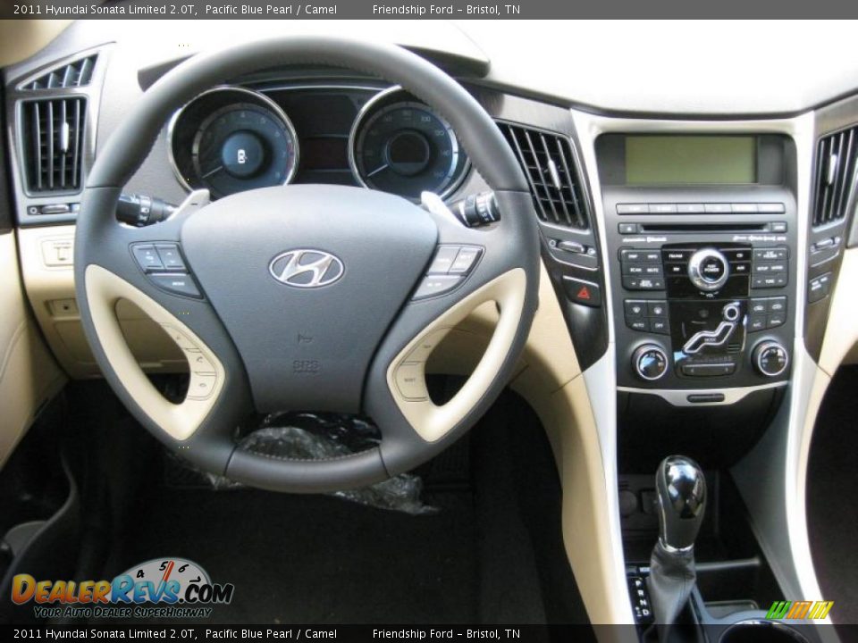 Dashboard of 2011 Hyundai Sonata Limited 2.0T Photo #24
