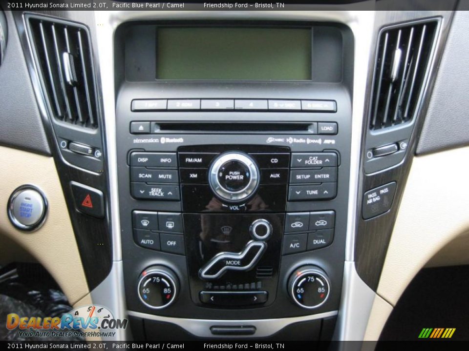 Controls of 2011 Hyundai Sonata Limited 2.0T Photo #25