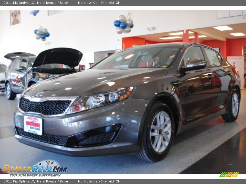 2011 Kia Optima LX Metal Bronze / Beige Photo #2