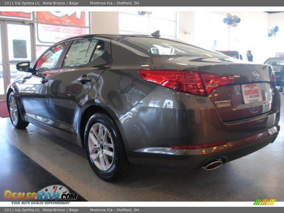 2011 Kia Optima LX Metal Bronze / Beige Photo #4