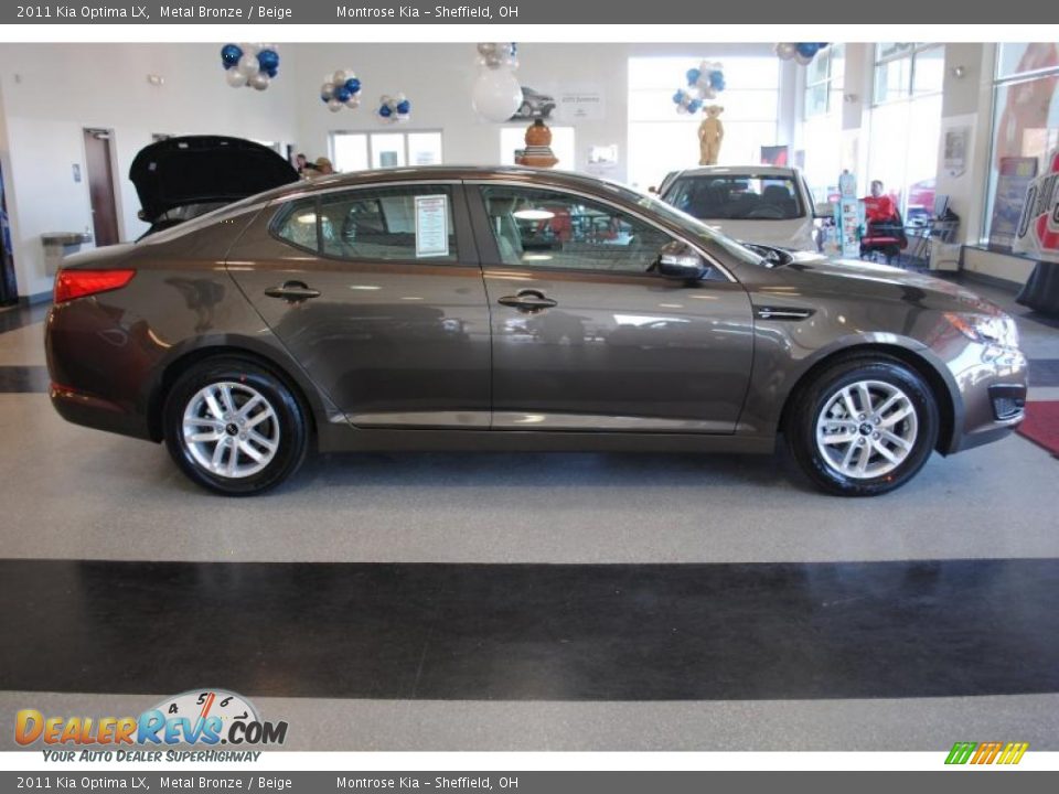 2011 Kia Optima LX Metal Bronze / Beige Photo #7