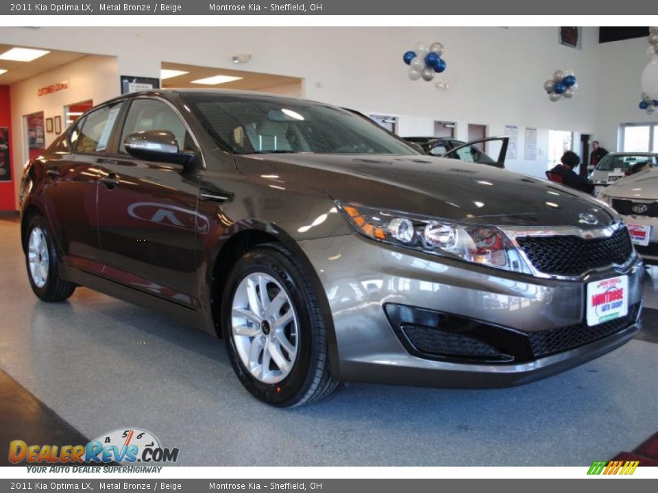 2011 Kia Optima LX Metal Bronze / Beige Photo #8