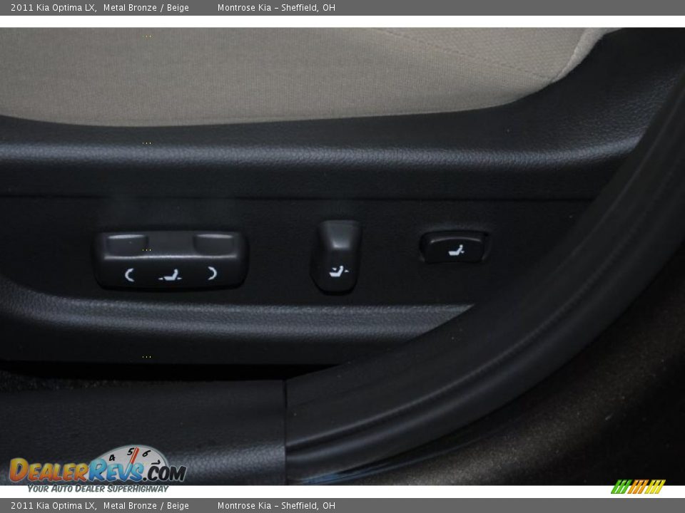 2011 Kia Optima LX Metal Bronze / Beige Photo #13