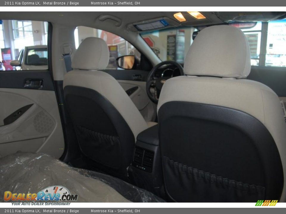 2011 Kia Optima LX Metal Bronze / Beige Photo #17
