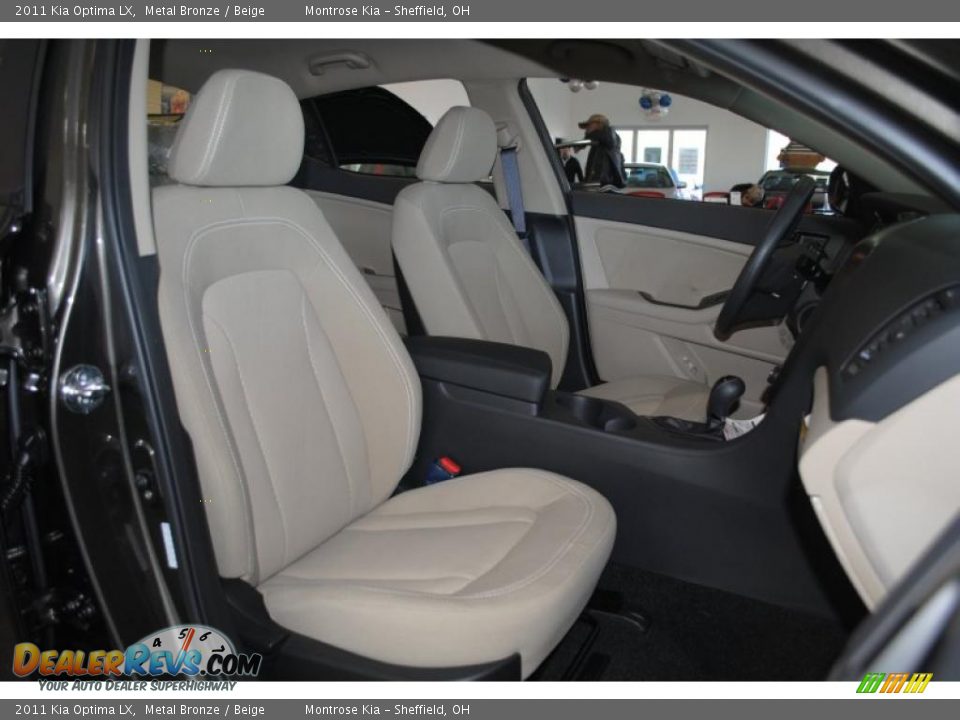 2011 Kia Optima LX Metal Bronze / Beige Photo #18