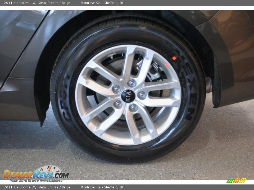 2011 Kia Optima LX Metal Bronze / Beige Photo #21