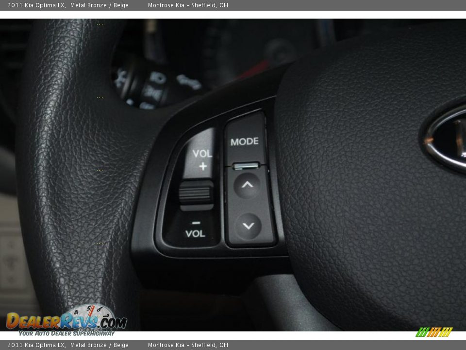 2011 Kia Optima LX Metal Bronze / Beige Photo #24