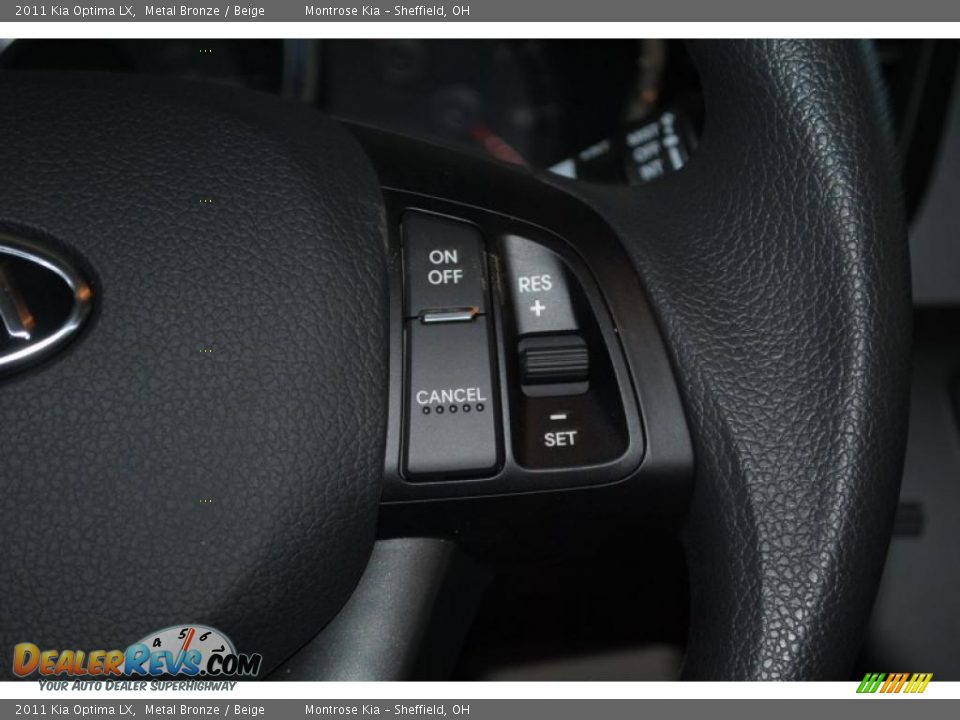 2011 Kia Optima LX Metal Bronze / Beige Photo #25