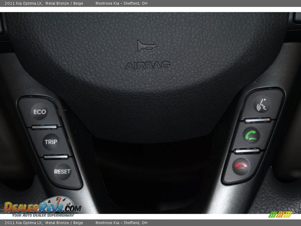 2011 Kia Optima LX Metal Bronze / Beige Photo #26