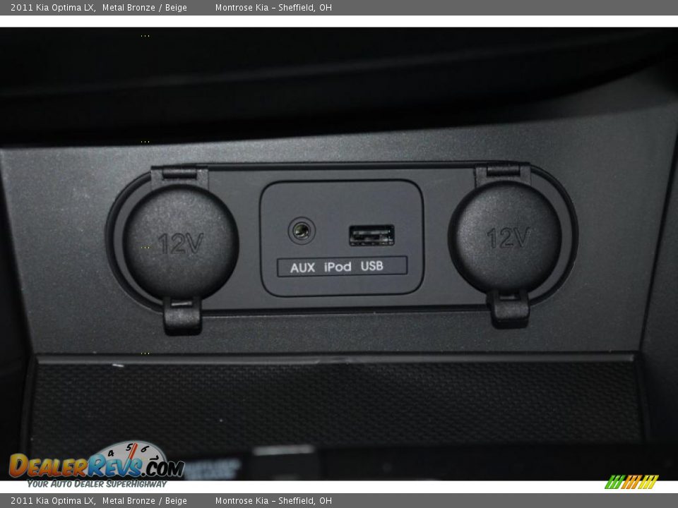 2011 Kia Optima LX Metal Bronze / Beige Photo #33