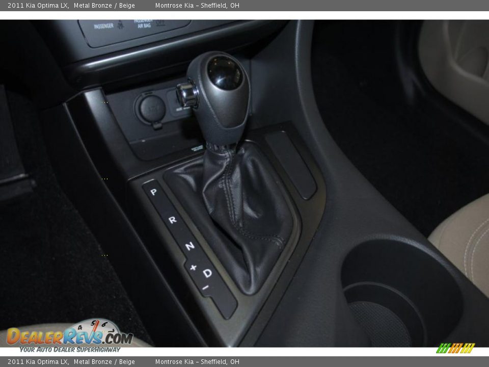 2011 Kia Optima LX Metal Bronze / Beige Photo #34