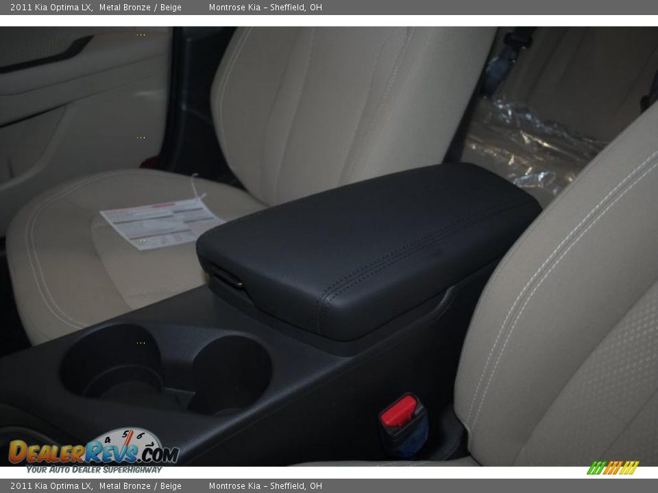 2011 Kia Optima LX Metal Bronze / Beige Photo #35