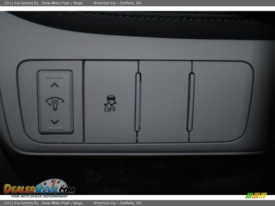 2011 Kia Optima EX Snow White Pearl / Beige Photo #25