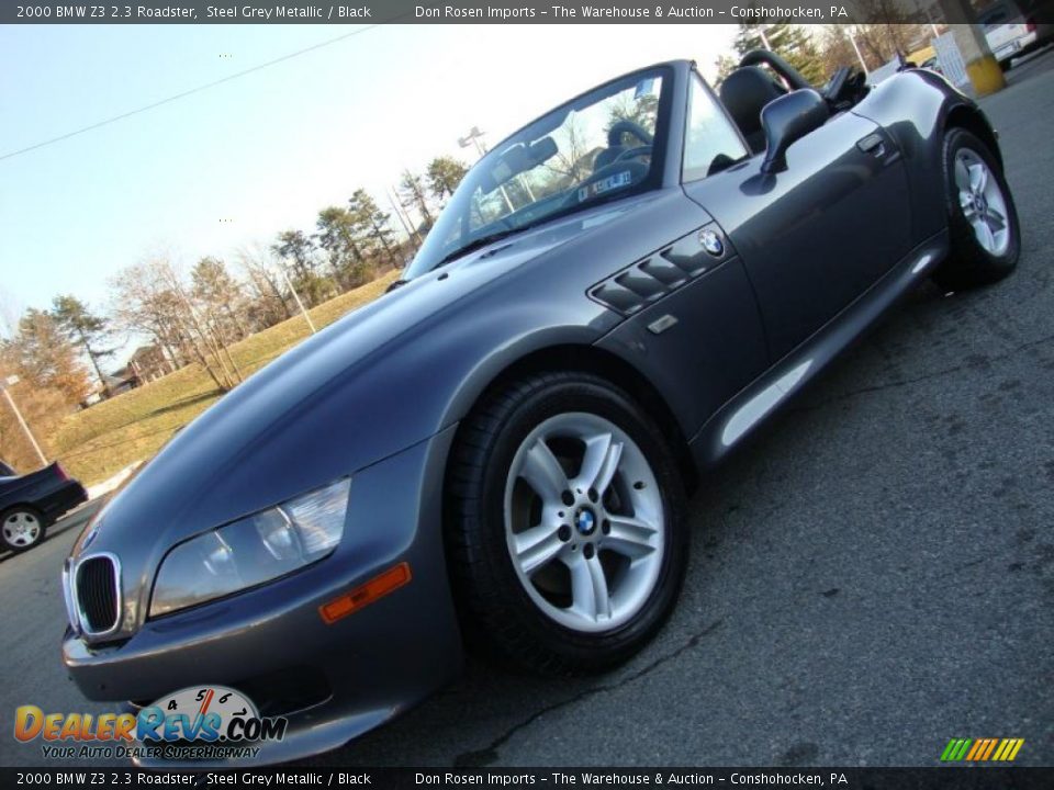 2000 BMW Z3 2.3 Roadster Steel Grey Metallic / Black Photo #1