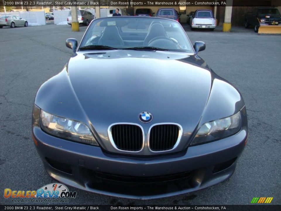 2000 BMW Z3 2.3 Roadster Steel Grey Metallic / Black Photo #3