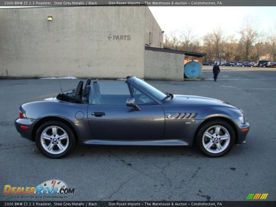 Steel Grey Metallic 2000 BMW Z3 2.3 Roadster Photo #7