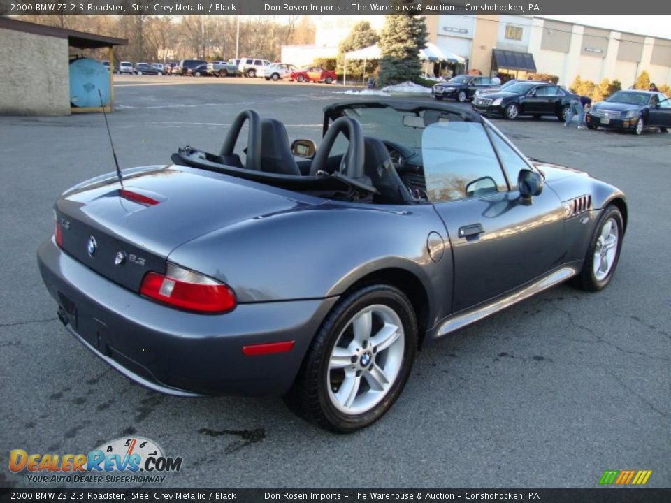 2000 BMW Z3 2.3 Roadster Steel Grey Metallic / Black Photo #8