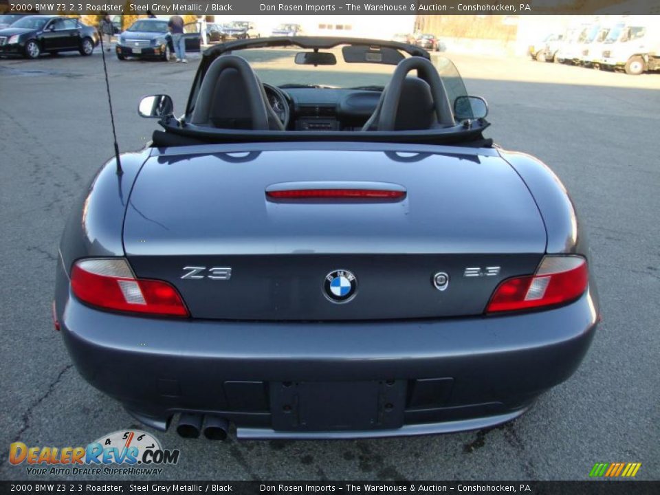 2000 BMW Z3 2.3 Roadster Steel Grey Metallic / Black Photo #9