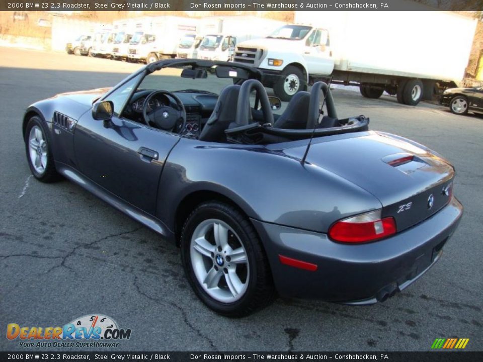 2000 BMW Z3 2.3 Roadster Steel Grey Metallic / Black Photo #10