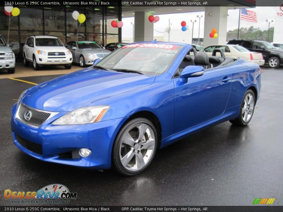 Front 3/4 View of 2010 Lexus IS 250C Convertible Photo #9