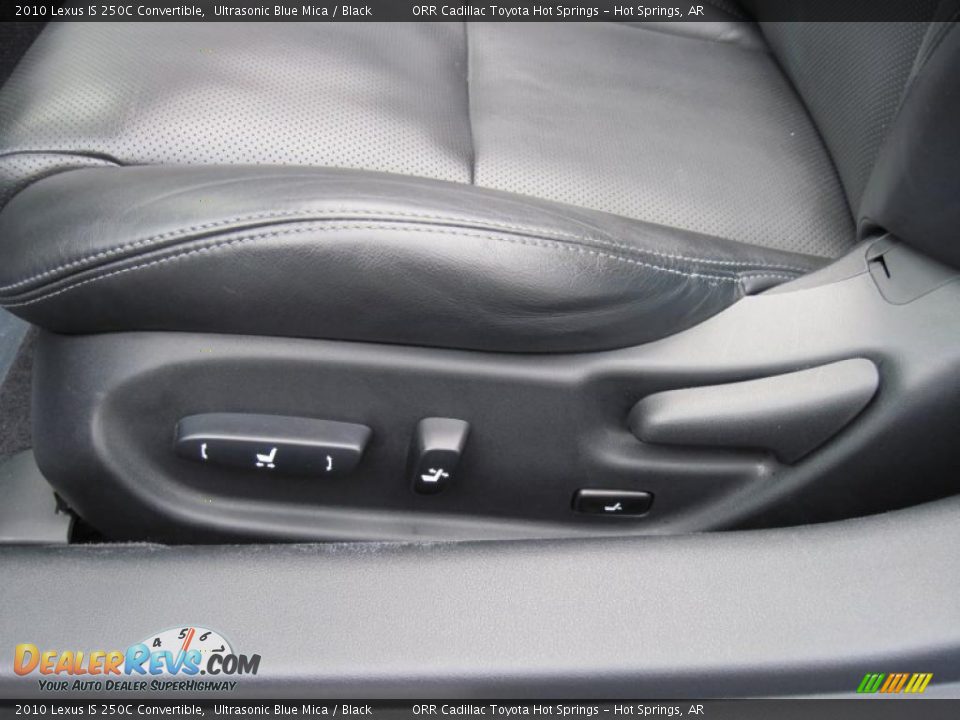 2010 Lexus IS 250C Convertible Ultrasonic Blue Mica / Black Photo #21