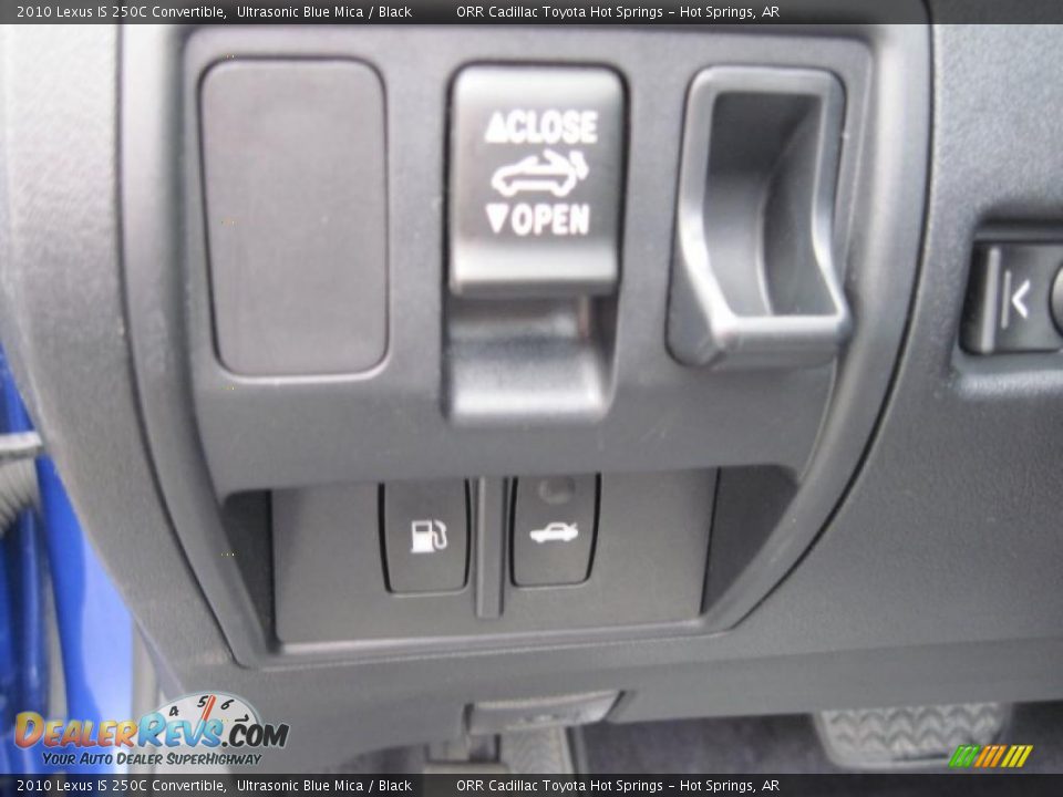 2010 Lexus IS 250C Convertible Ultrasonic Blue Mica / Black Photo #22