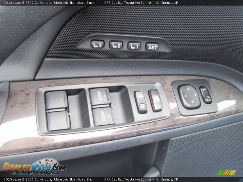 Controls of 2010 Lexus IS 250C Convertible Photo #23