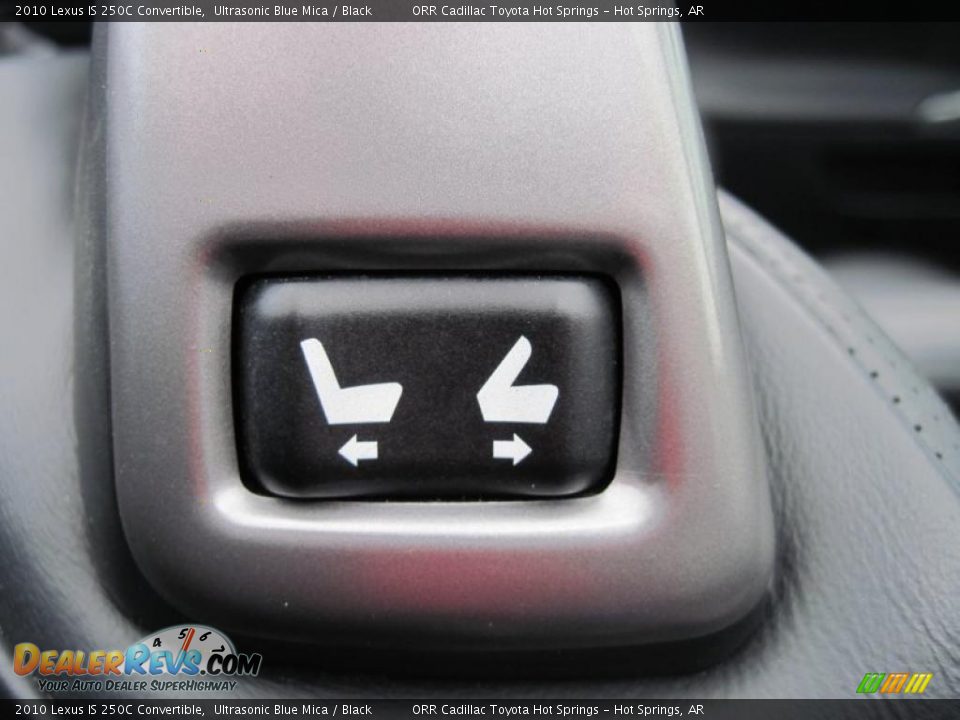 2010 Lexus IS 250C Convertible Ultrasonic Blue Mica / Black Photo #30