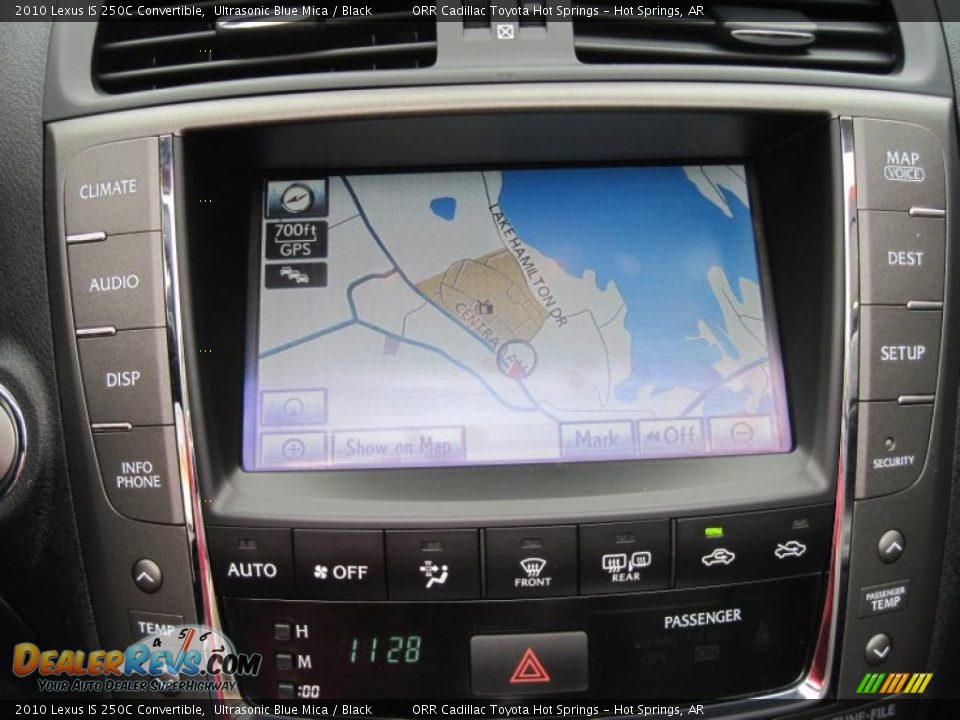 Navigation of 2010 Lexus IS 250C Convertible Photo #33