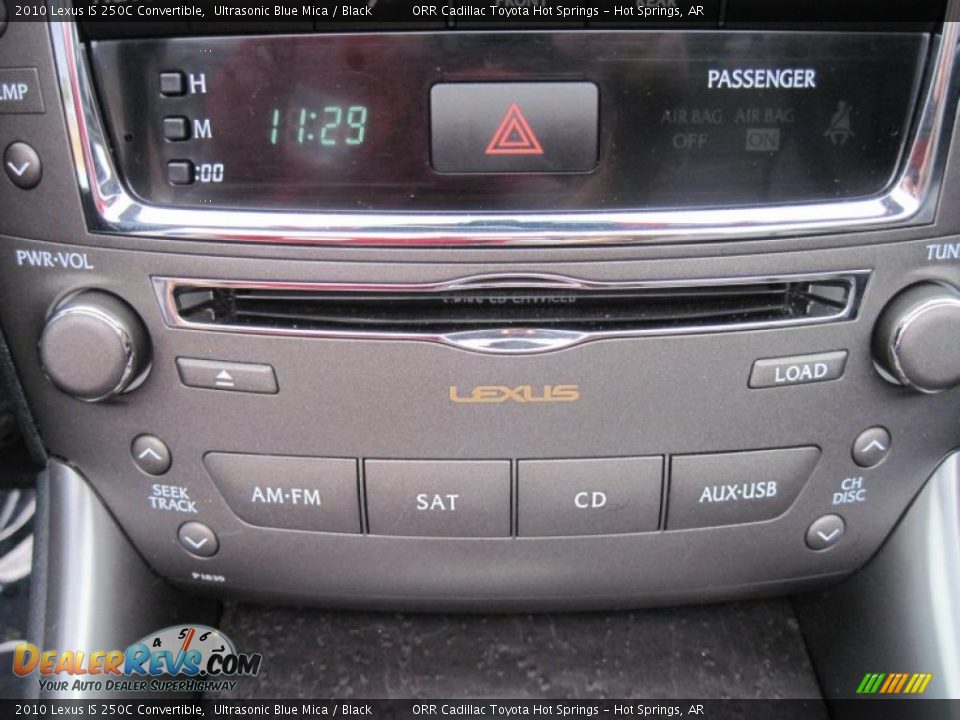 Controls of 2010 Lexus IS 250C Convertible Photo #34