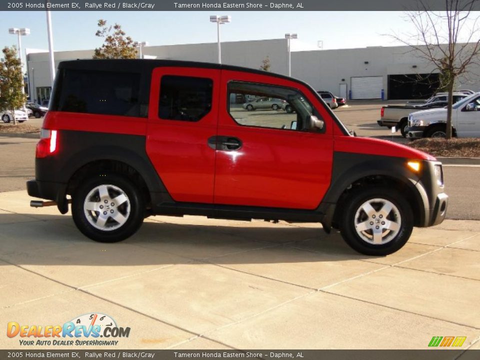 2005 Honda Element EX Rallye Red / Black/Gray Photo #4