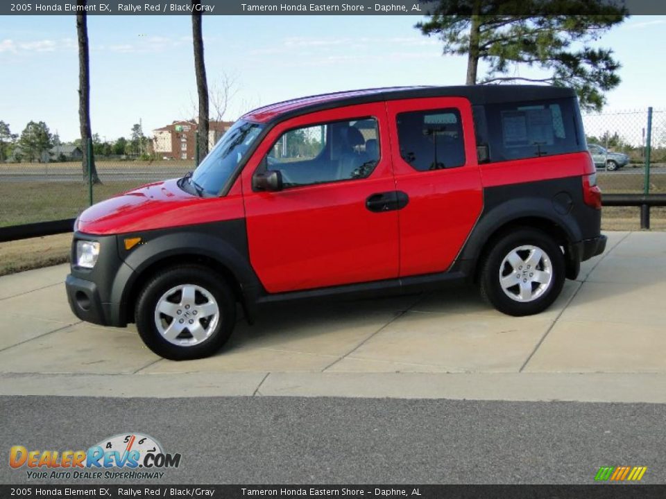 2005 Honda element red #3