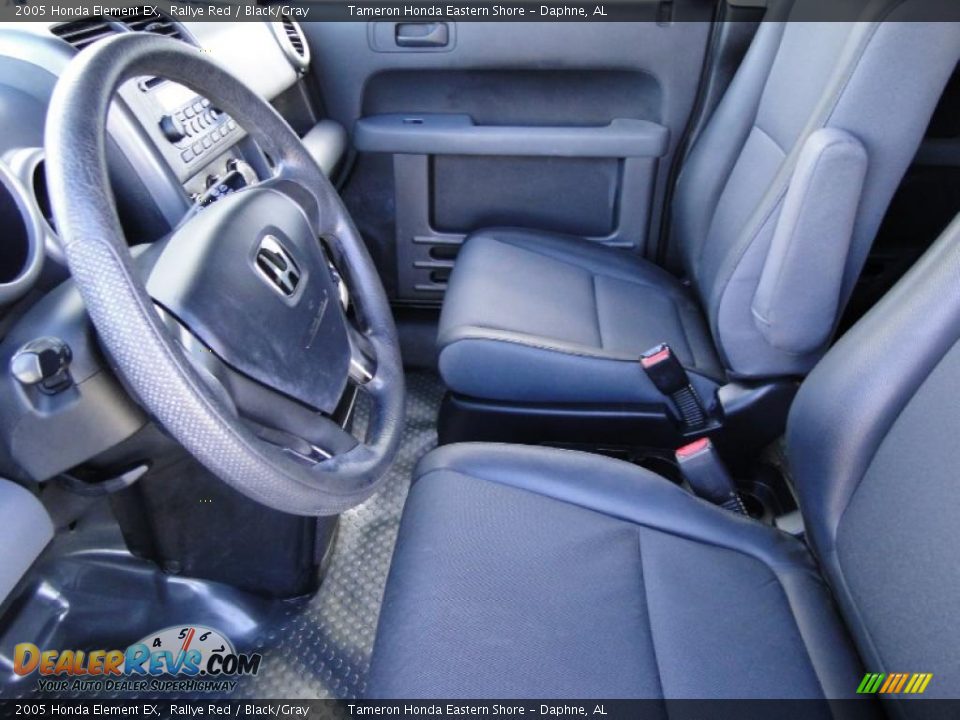 Black/Gray Interior - 2005 Honda Element EX Photo #11