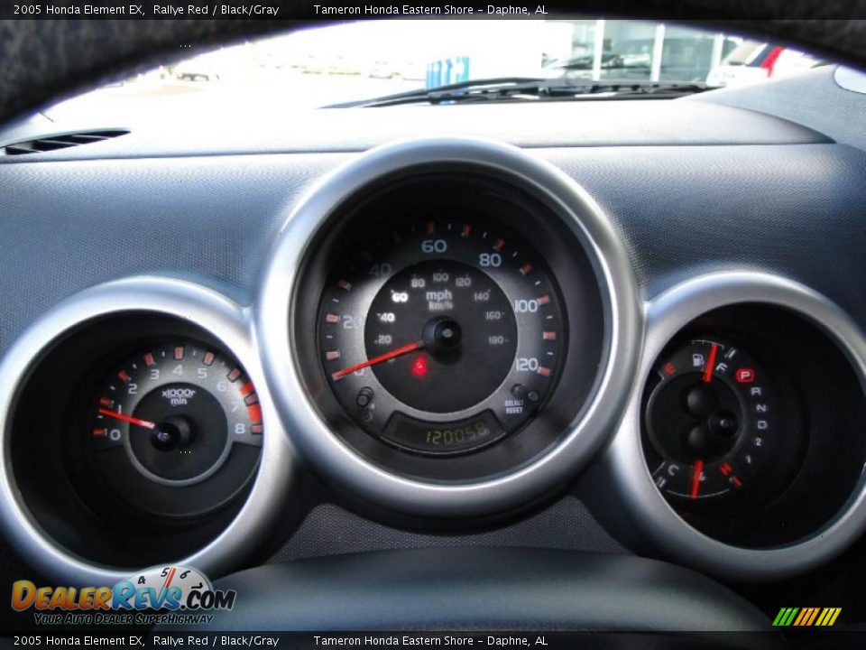 2005 Honda Element EX Rallye Red / Black/Gray Photo #16