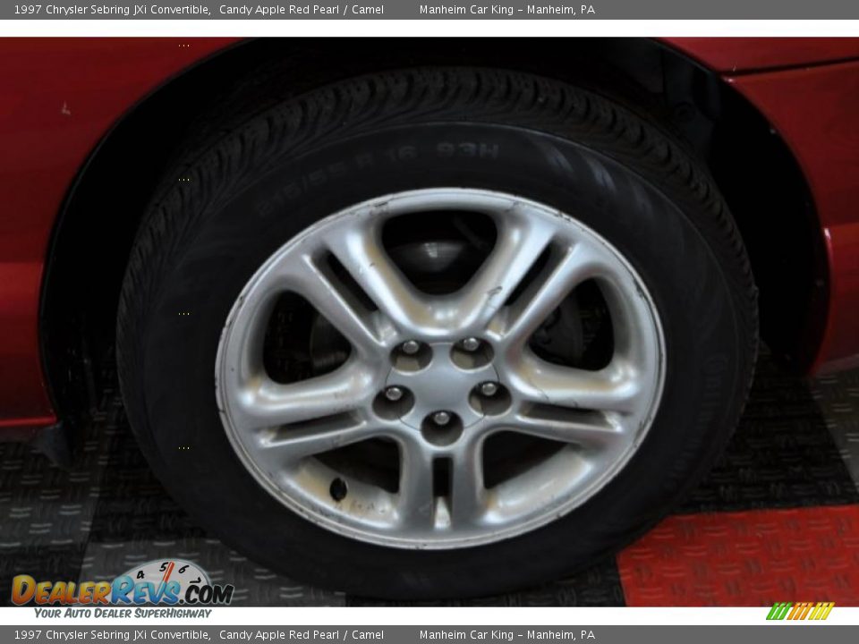 1997 Chrysler Sebring JXi Convertible Wheel Photo #14