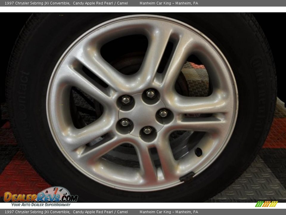 1997 Chrysler Sebring JXi Convertible Wheel Photo #17