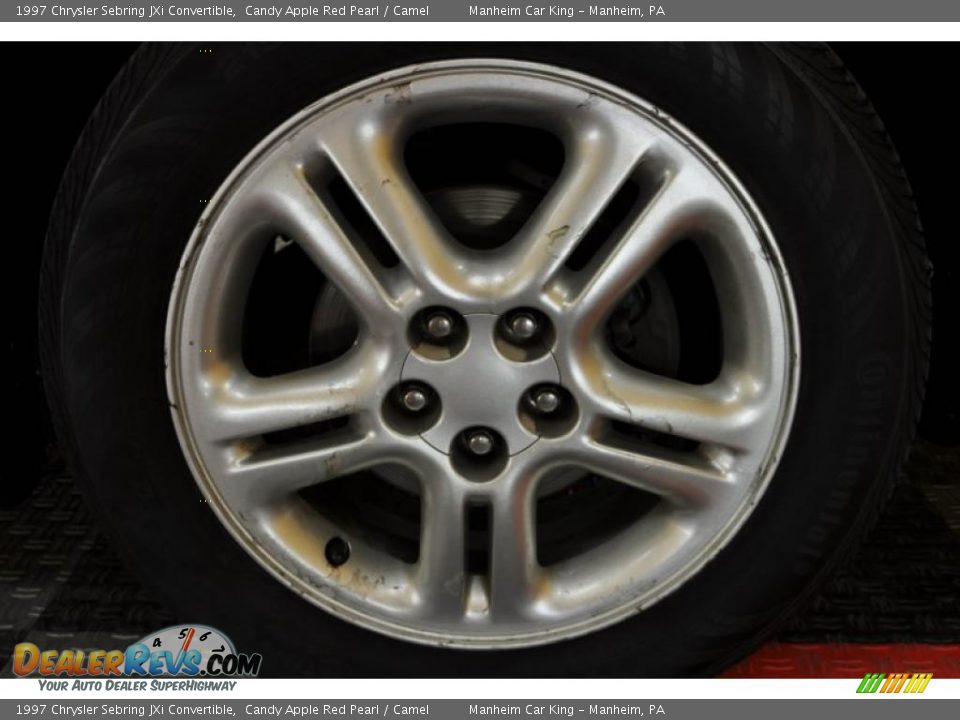 1997 Chrysler Sebring JXi Convertible Wheel Photo #19