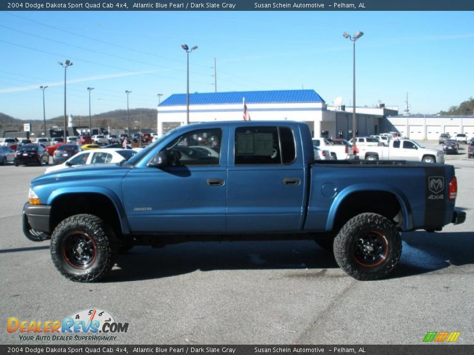 Dodge Dakota Quad  on 2004 Dodge Dakota Sport Quad Cab 4x4 Atlantic Blue Pearl   Dark Slate