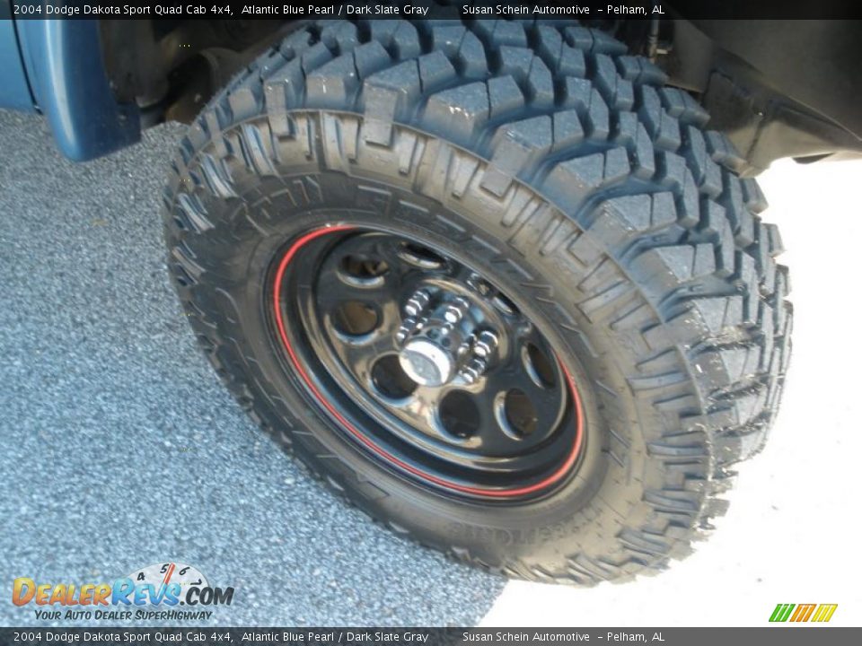 Custom Wheels of 2004 Dodge Dakota Sport Quad Cab 4x4 Photo #9