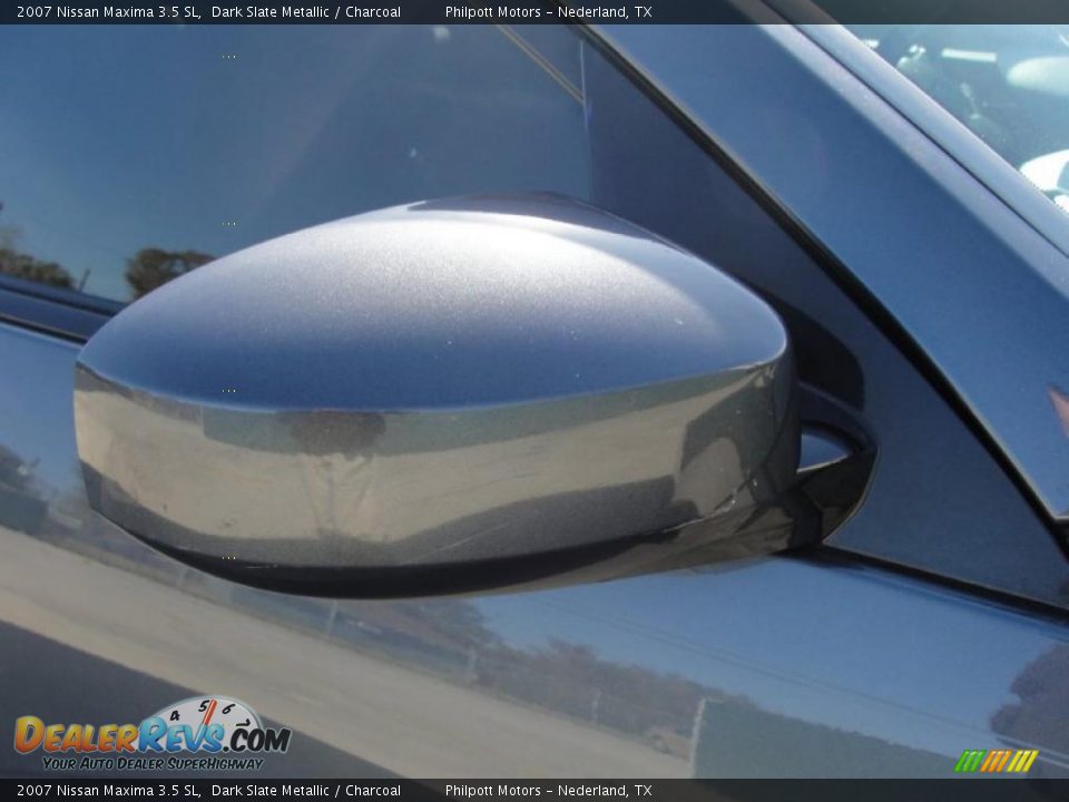 2007 Nissan Maxima 3.5 SL Dark Slate Metallic / Charcoal Photo #16