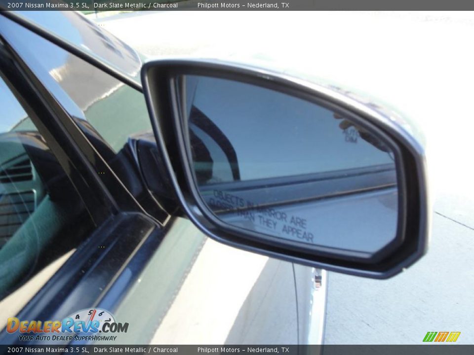 2007 Nissan Maxima 3.5 SL Dark Slate Metallic / Charcoal Photo #17